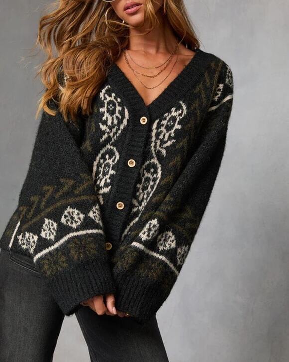Vici Sweaters - Vici Fall Gaze Sweater size Medium